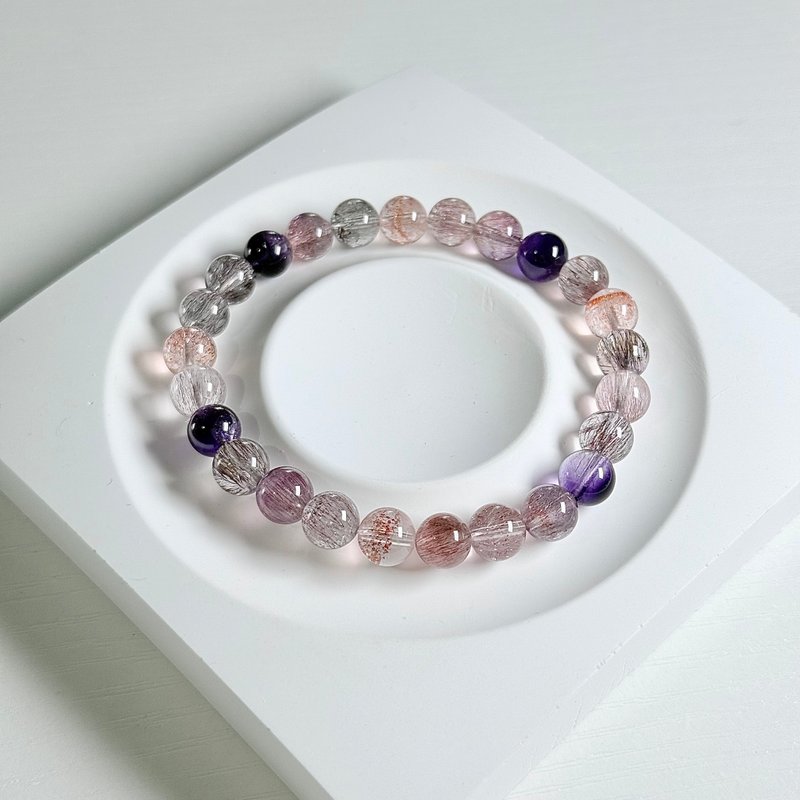 Fine Fairy Super Seven Bracelet - สร้อยข้อมือ - คริสตัล หลากหลายสี