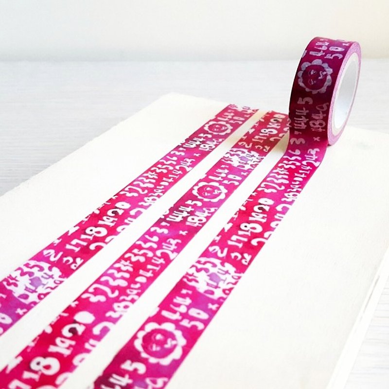 Craft015 Washi Tape - มาสกิ้งเทป - กระดาษ 