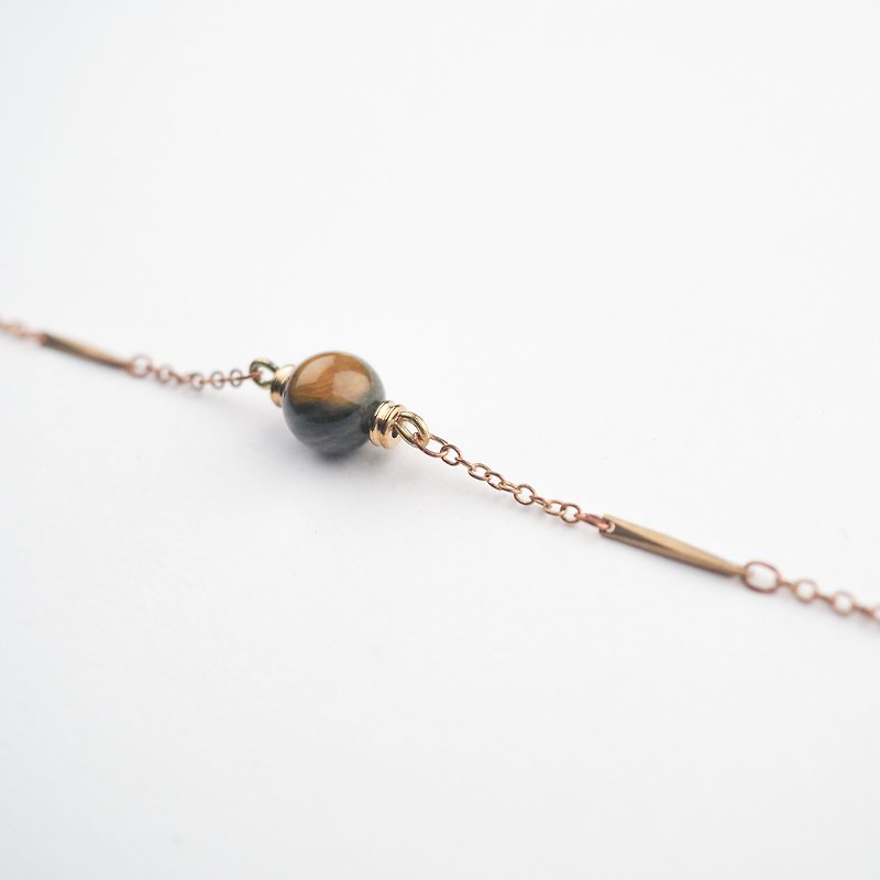 Stone Basic Chain Bracelet (multi) - Bracelets - Gemstone Gold