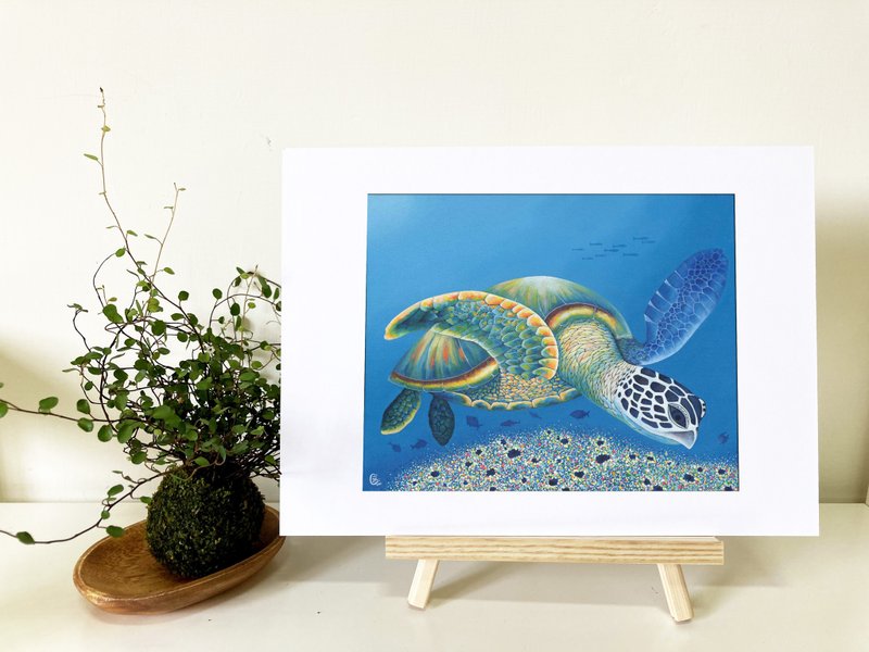 尋找你的快樂仙境 l 藝術微噴 l 限量版畫 Giclée Art Print - 海報/掛畫/掛布 - 紙 多色