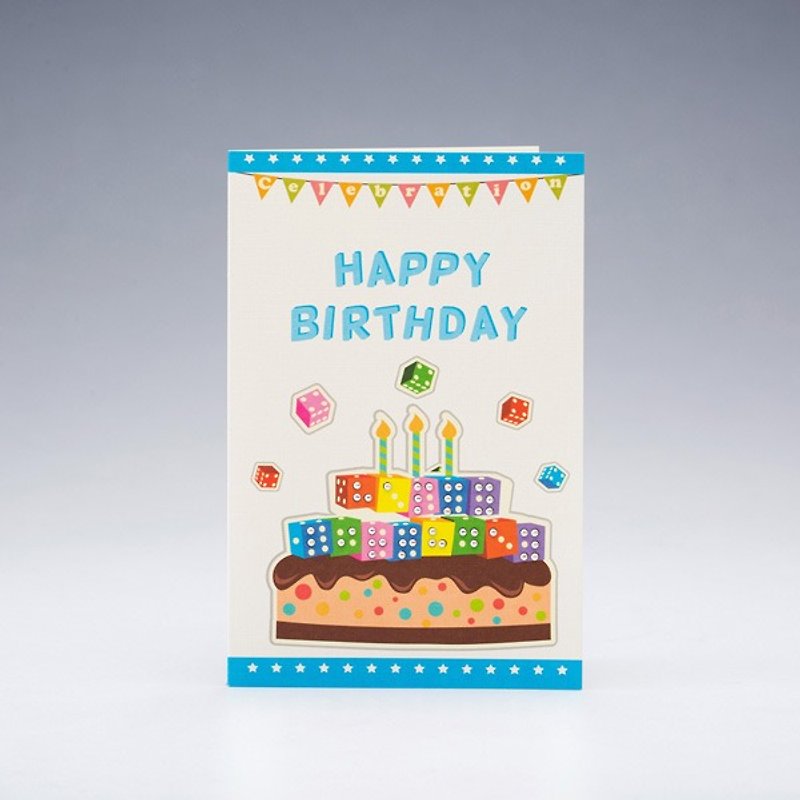 [GFSD] Rhinestone Boutique-Handmade Braille Card-Birthday Party - Cards & Postcards - Paper 