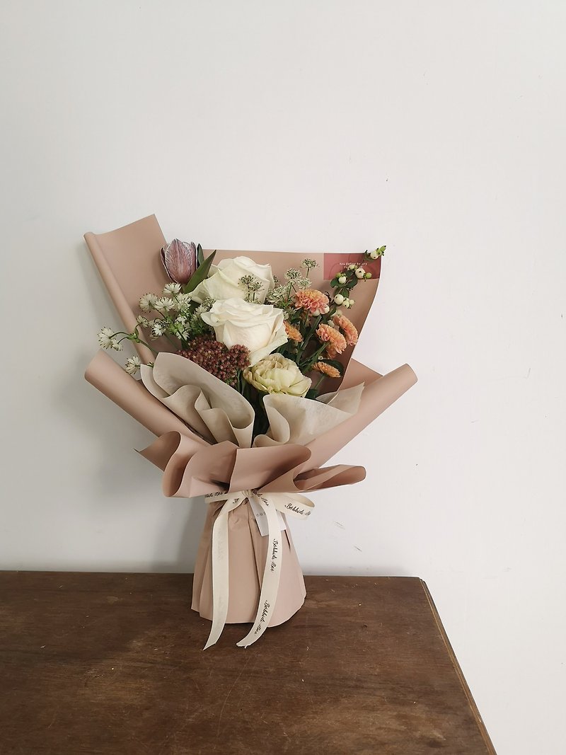 【Fairy Flower Bouquet】• Flower Bouquet/Birthday Bouquet/Mother's Day Bouquet/Valentine's Day Bouquet - Dried Flowers & Bouquets - Plants & Flowers Multicolor