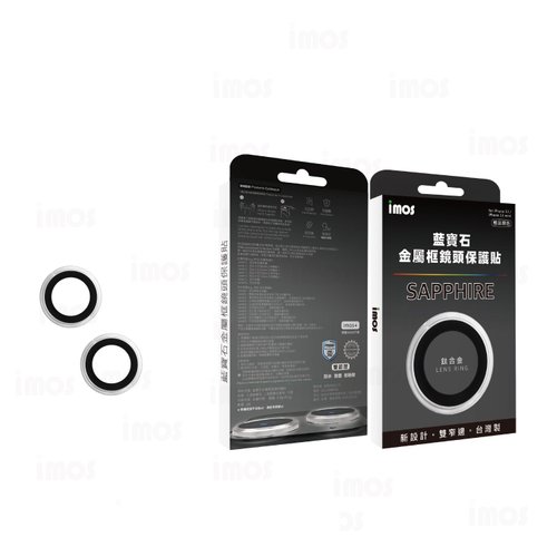 imos 康寧玻璃保護貼 imos iPhone13 mini /13 藍寶石鏡頭保護鏡 -鈦合金-極品原色