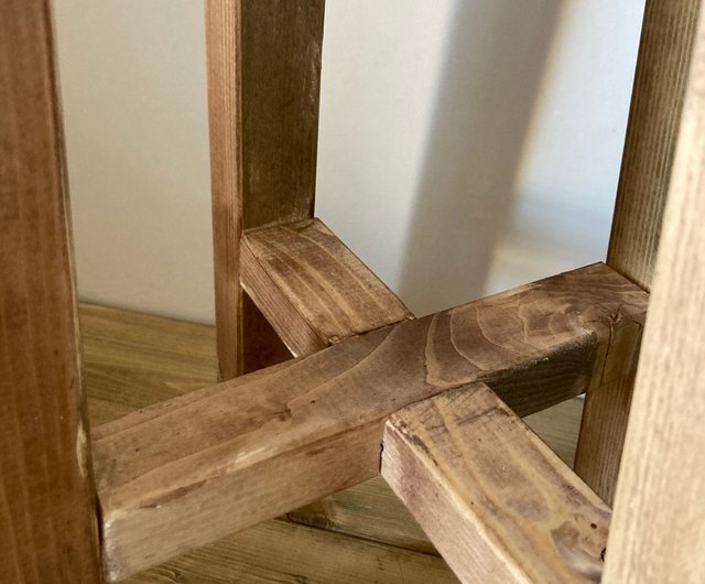 クッションスツール 椅子 アンティーク風 イス チェアー 50cm