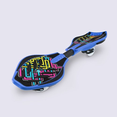 哈樂維創意休閒 MIT台灣製 蛇板 繽紛藍色(附工具/背袋) 極限運動 親子戶外同樂