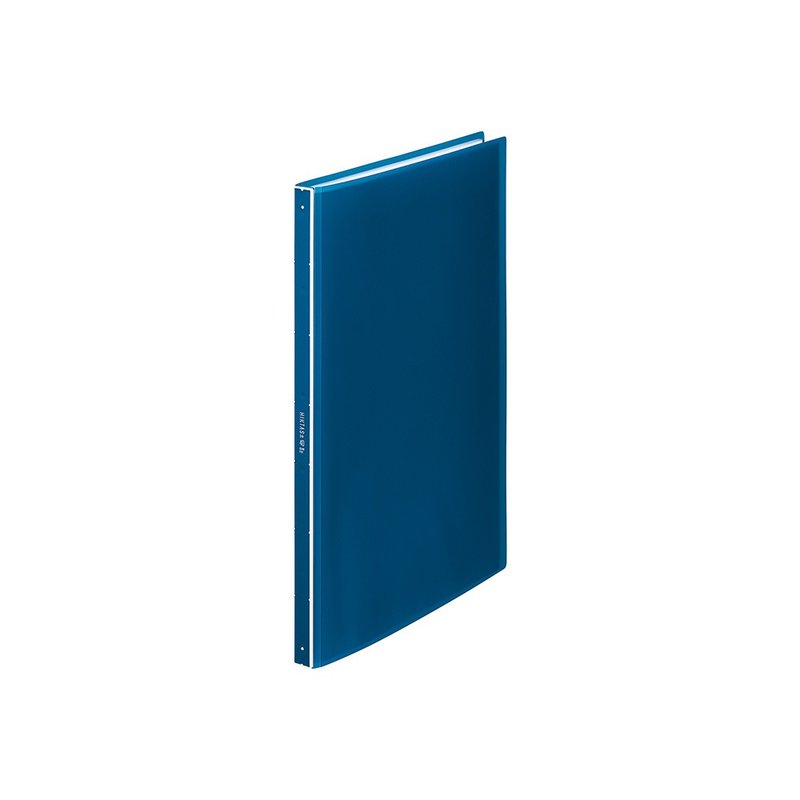 【KING JIM】HIKTAS 40 Pages Folder A4 Blue - Folders & Binders - Plastic Blue