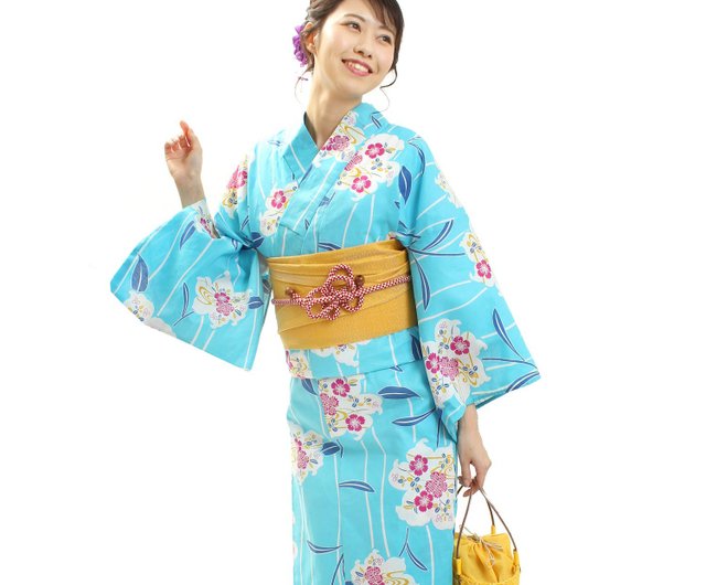 fuuka / Yukata and Obi Set of 2 WN-13