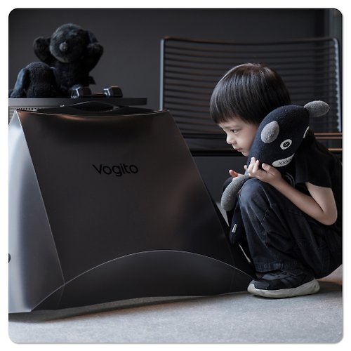 Vogito 好日照 【居家清潔】台灣設計 | 好日照UV殺菌摺疊罩(沉靜黑)
