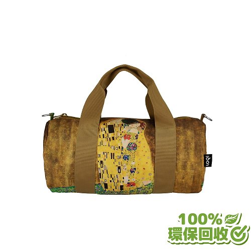 LOQI LOQI mini旅袋I博物館-克林姆 吻 (環保回收材質)I手提、斜背小包