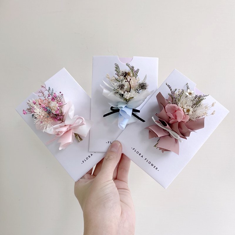 Flora Flower乾燥花卡片-全系列(3款) - 卡片/明信片 - 植物．花 