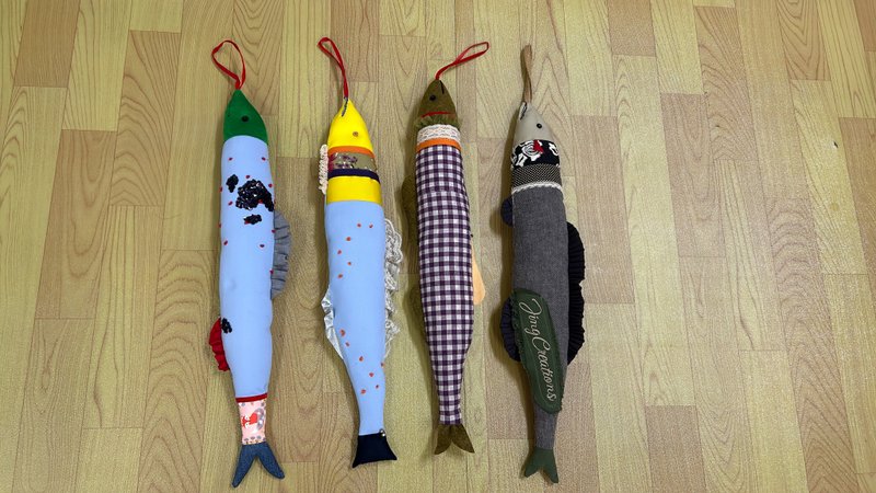 There are four types of fish ornaments to choose from every year - Items for Display - Cotton & Hemp 