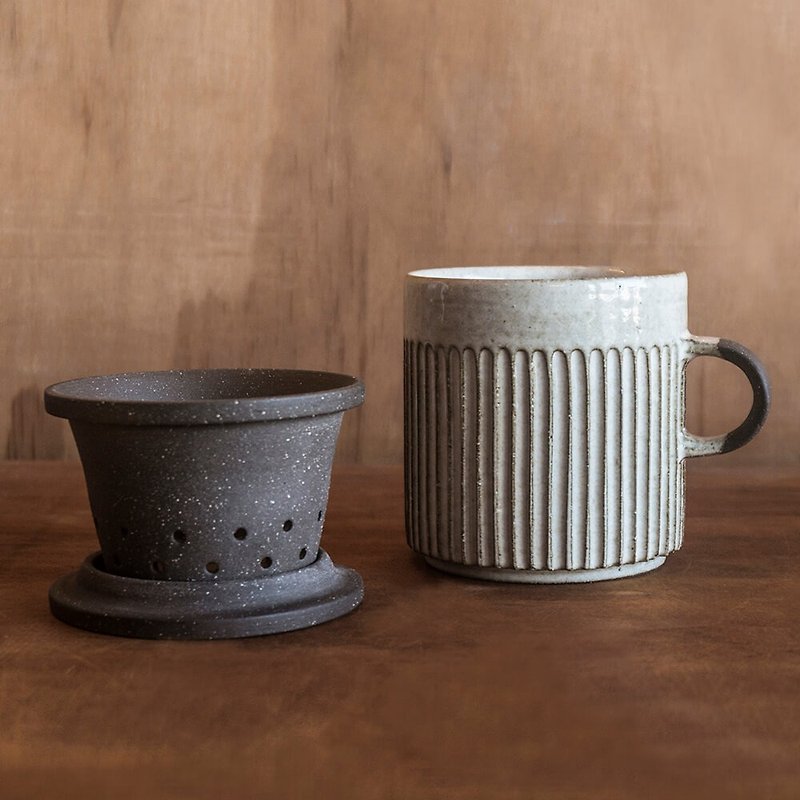 Straight Grain Mug Premium Edition 350ml - Teapots & Teacups - Pottery 