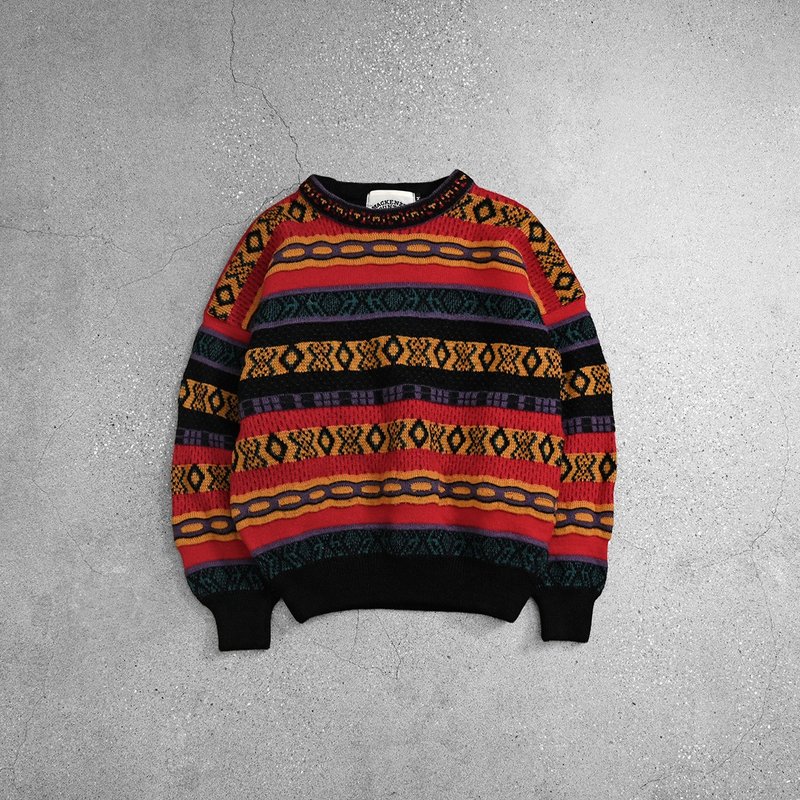 Vintage  Sweater - Men's Sweaters - Other Materials Multicolor