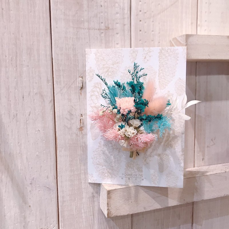 【Pomme de Pin 松果手感】Color Dry Flower ** Flower Card - Dried Flowers & Bouquets - Plants & Flowers Multicolor
