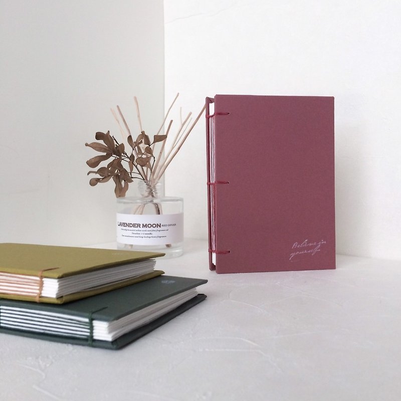 Customized Watercolor Book | 32k Watercolor Paper Selection | Dry Rose Arches Baohong - Notebooks & Journals - Paper Pink
