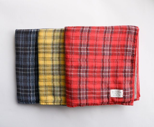 レア◼️新品◼️ダックス◼️クッション◼️タオル地◼️検)バーバリー チェック DAKS プレーンチェック タオルハンカチ