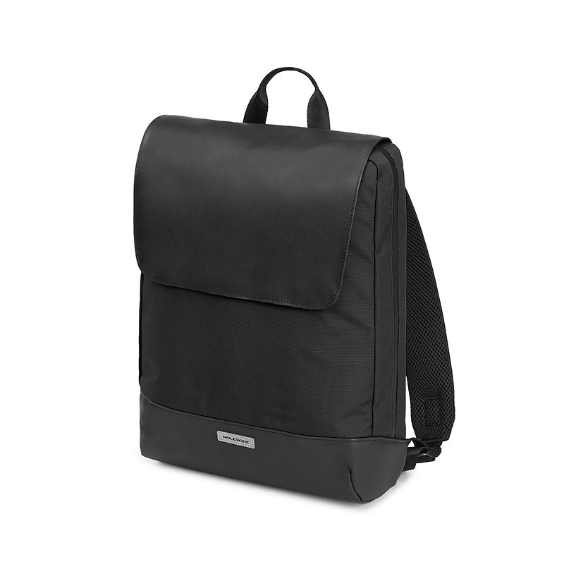 [Special offer] MOLESKINE METRO Thin Backpack-Black - กระเป๋าเป้สะพายหลัง - ไนลอน สีดำ