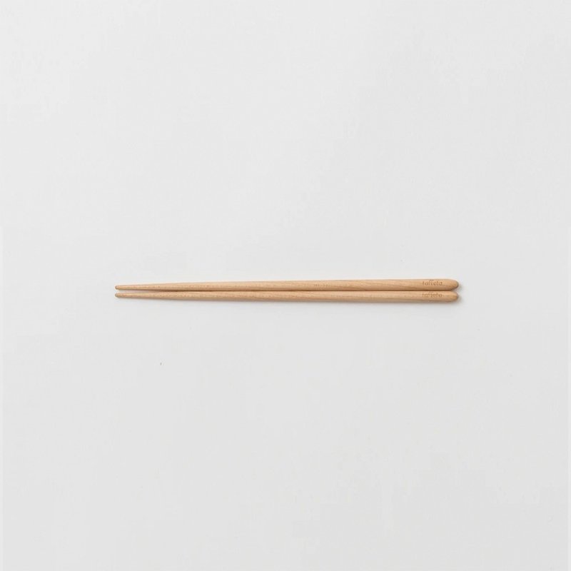 Taffeta 楓木圓筷 21cm - 筷子/筷架 - 木頭 卡其色