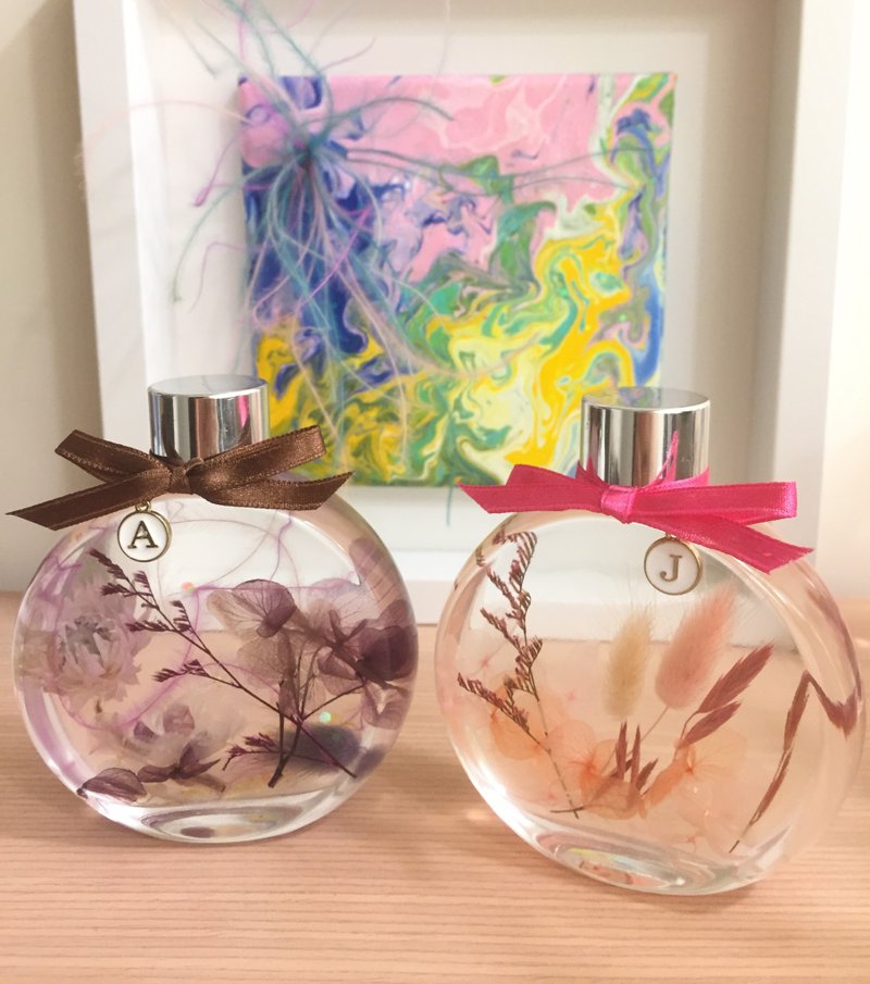 專屬浮游花瓶搭配字母吊飾 - 植栽/花藝 - 植物．花 
