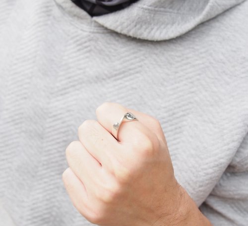 Aliko Chen Jewelry 莫比烏斯-永恆 純銀對戒 男款