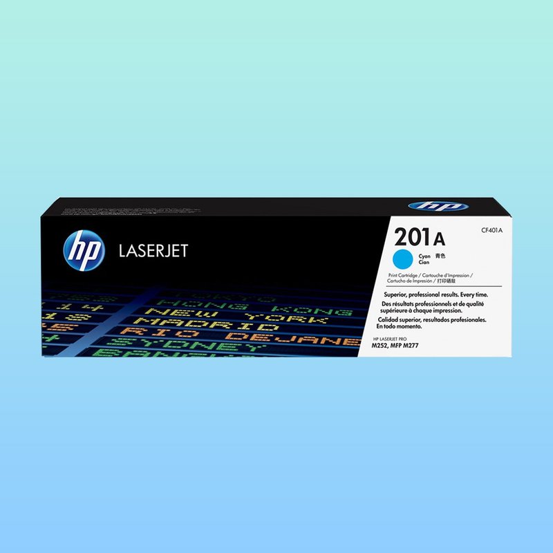 HP 201A 藍色原廠碳粉匣 CF401A For HP LaserJet M252dw/M277dw - 其他 - 其他材質 藍色