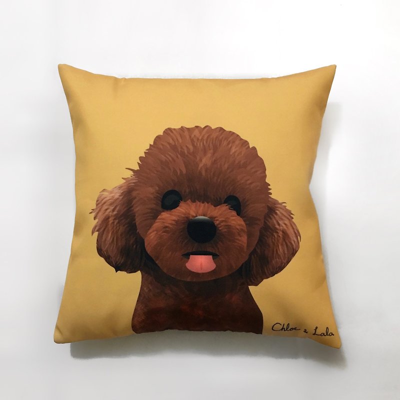 Wang Miao Big Pillow-Red VIP - Pillows & Cushions - Polyester Yellow