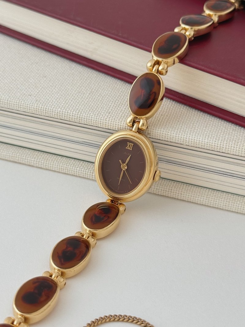 Vintage Seiko Alba Gold Tone Bracelet Watch - 女錶 - 其他金屬 金色