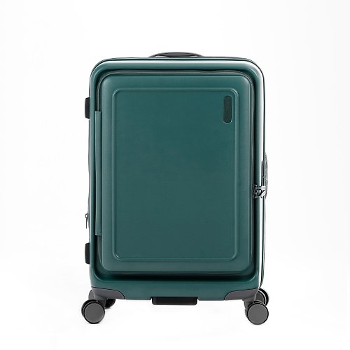 MONOCOZZI URBANITE | 72公升 26英寸可擴展4輪 TSA鎖定翻蓋式行李箱-煙燻綠