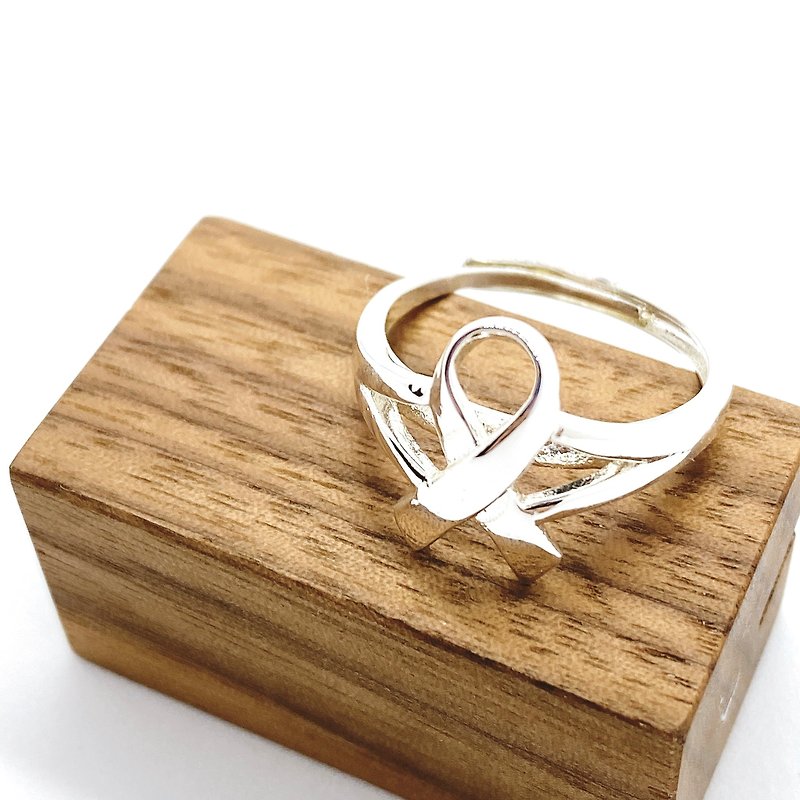 Awareness Ribbons S925 Ring 2 - General Rings - Sterling Silver Silver