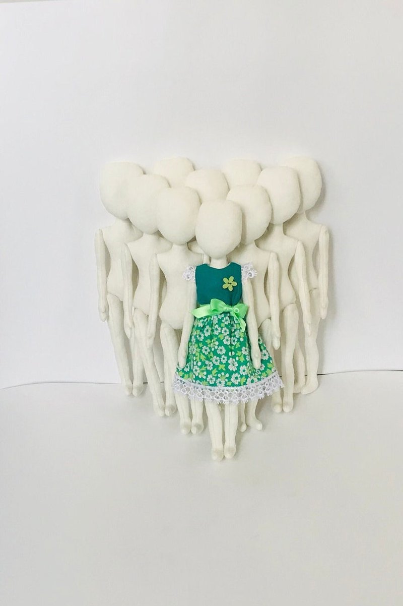 10 blank doll body 10,43 inches (26,5cm) - 寶寶/兒童玩具/玩偶 - 棉．麻 