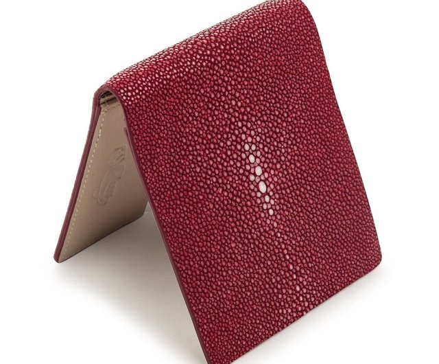 バーガンディ レザー 二つ折り財布 バーガンディ レザー 二つ折り財布 本革製 カジュアル二つ折り