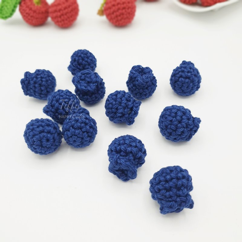 The Perfect  Blueberry Crochet PATTERN PDF - 手工藝教學/工具書 - 其他材質 