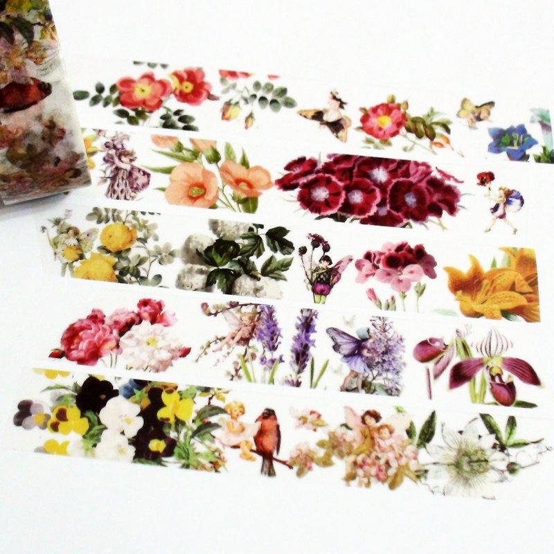 Masking Tape Flower Fairies - มาสกิ้งเทป - กระดาษ 