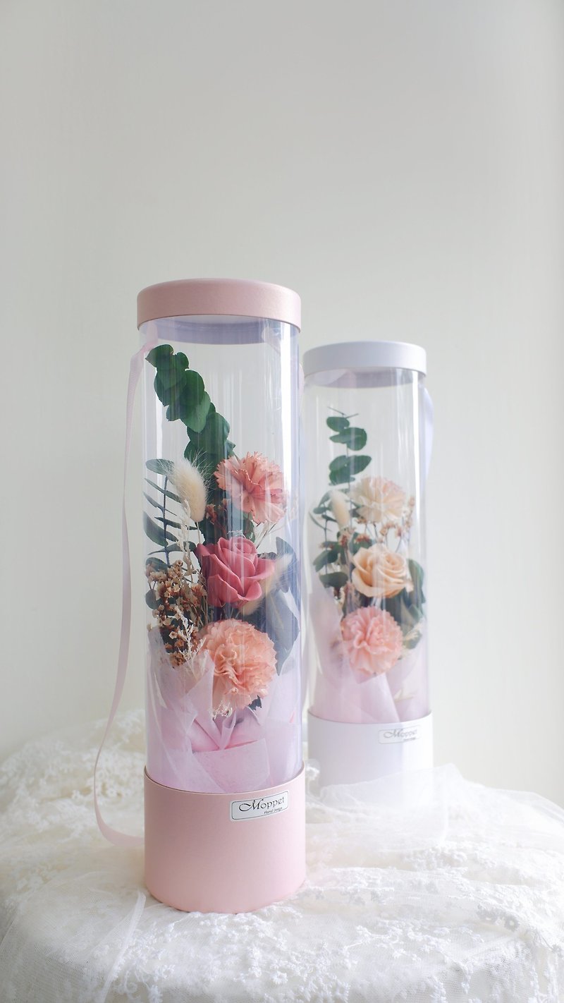 Carnation Rose Hug Bucket Flower Box | Memorial Day/Valentine&#39;s Day/Mother&#39;s Day Gift
