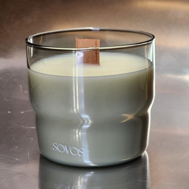 Wellness Candle - Michelia Alba 220g 天然白蘭花療癒蠟燭 - 香氛蠟燭/燭台 - 蠟 