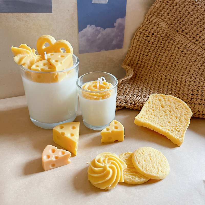 Afternoon tea snack candle decoration combination - Fragrances - Wax 