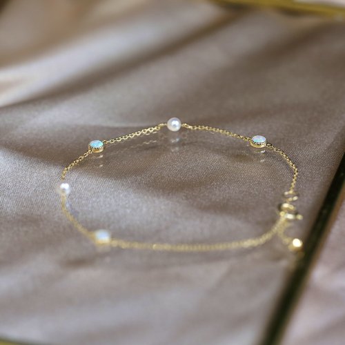 Olina Pearl Akoya 典雅澳寶 18K金手鍊