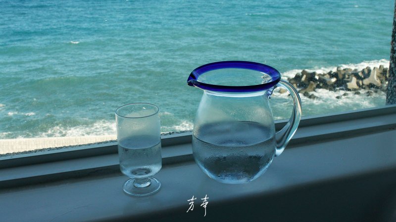 藍環冷水壺 - 酒杯/酒器 - 玻璃 