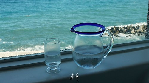 芳華選物 藍環冷水壺