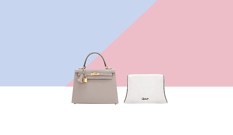 【Luxe-HK25】Hermes Kelly 25 bag ibao pillow - Other - Other Materials White