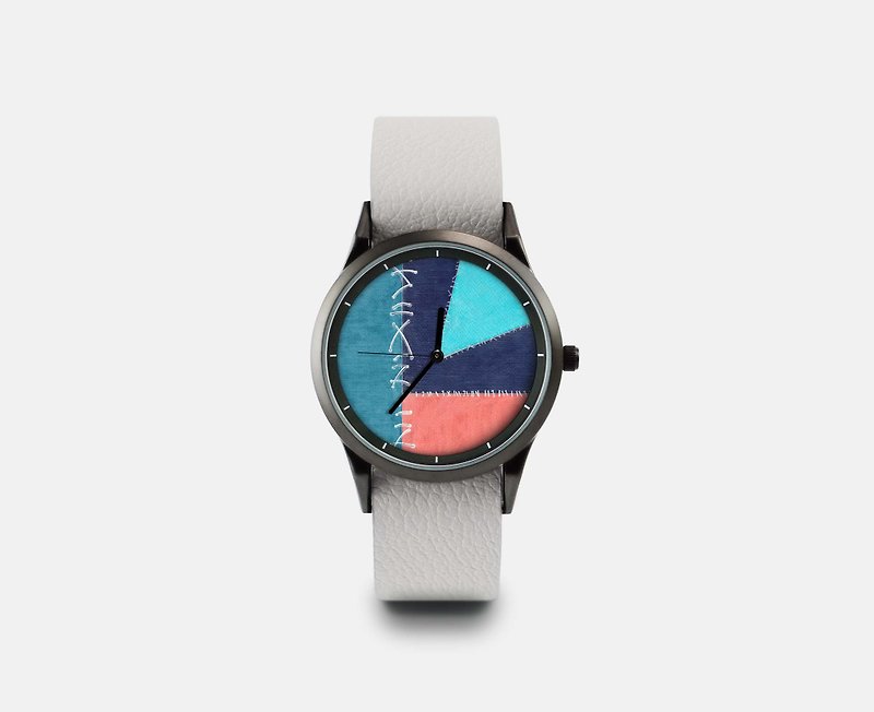 絶版イラスト付き時計[考えないでください]限定オファー - 腕時計 ユニセックス - 金属 ピンク