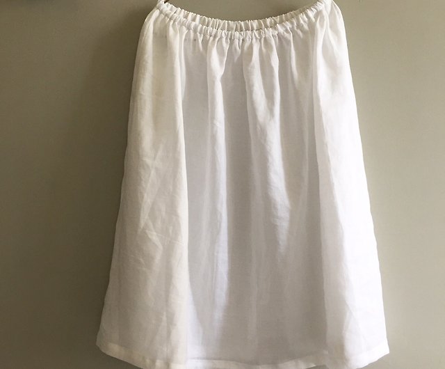 White Cotton Lawn Slip, 100% Pure Cotton Petticoat