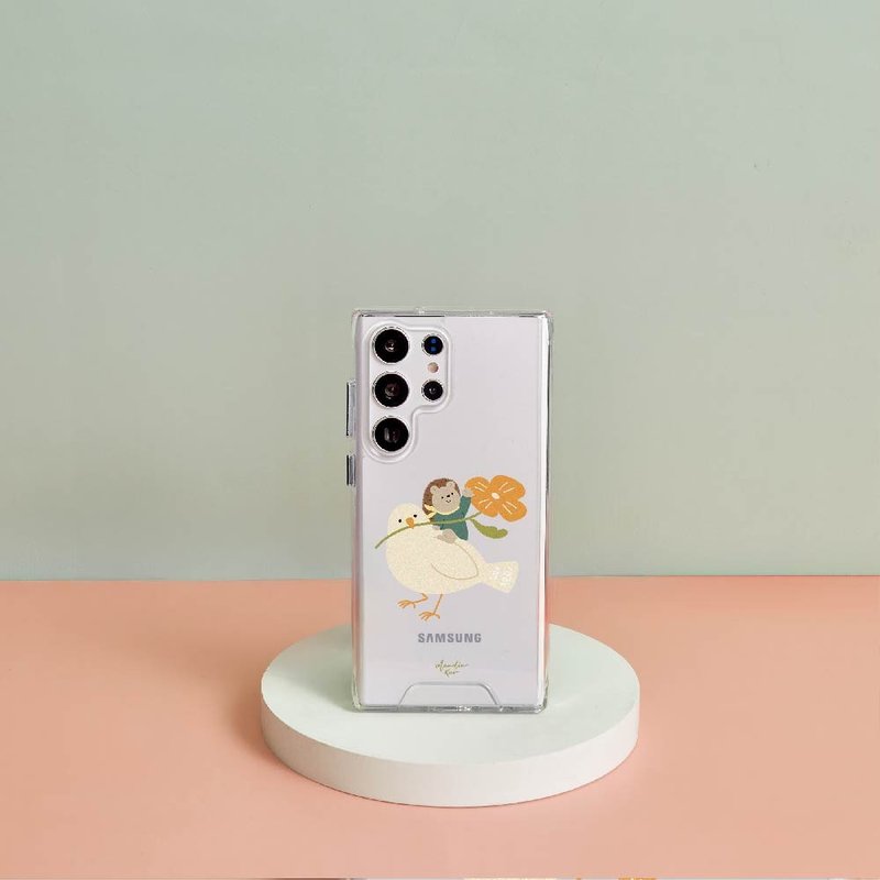 Mandie小鳥防摔透明SAMSUNG手機殼 - 手機殼/手機套 - 塑膠 多色
