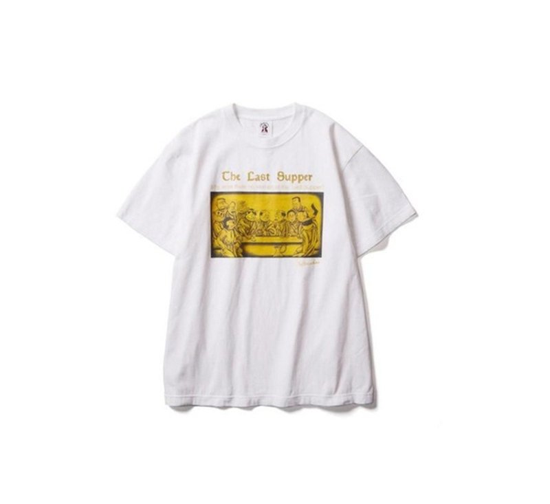 Softmachine The Last Supper T-Shirt昭和最後的晚餐上衣(兩色) - 男 T 恤 - 棉．麻 多色