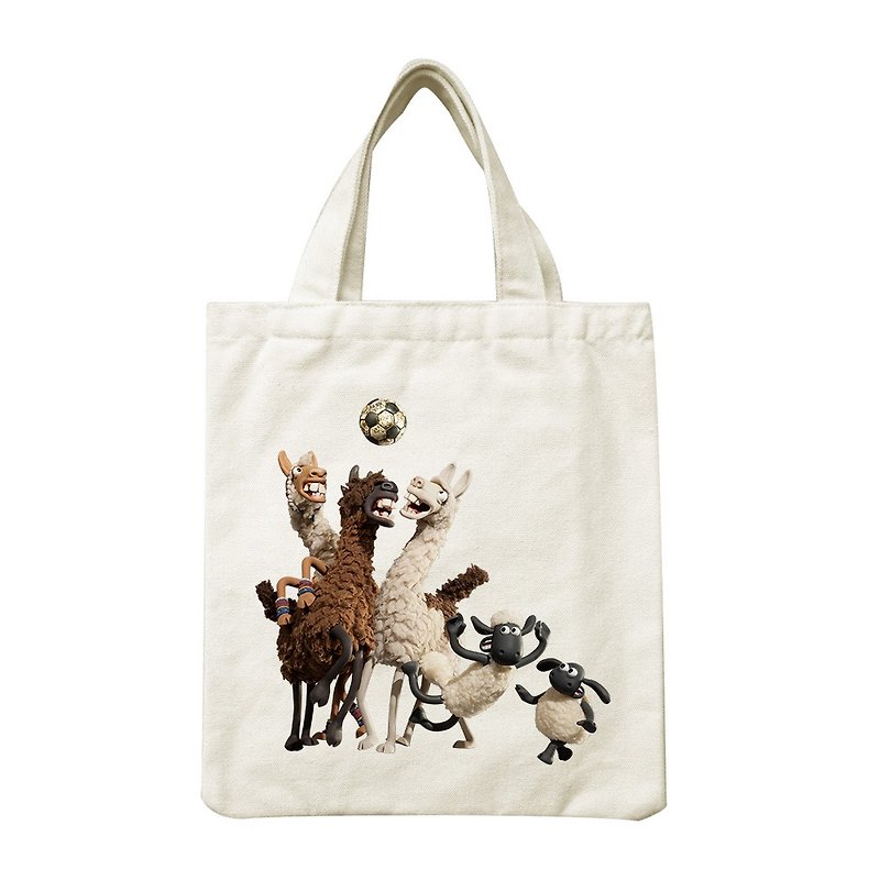 Shaun The Sheep - picnic package: [grassland three silly], CA2AI05 - Handbags & Totes - Cotton & Hemp Brown