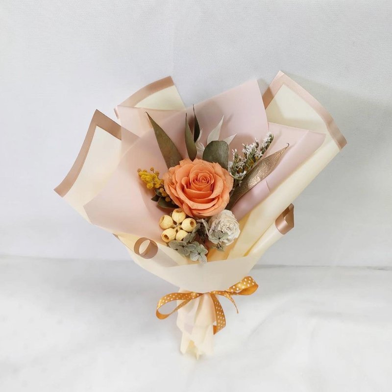 永生玫瑰花花束 不凋花/永生花/乾燥花 情人節花束 典華優惠券 - 乾燥花/永生花 - 植物．花 