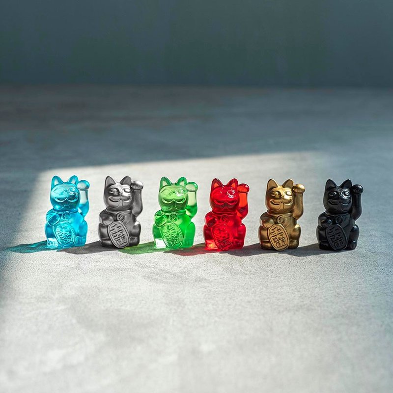 3cm 迷你招財貓巴夫 - 公仔/玩偶 - 塑膠 