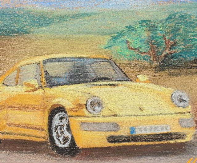 Buy Rétro Porsche Poster Online In India -  India