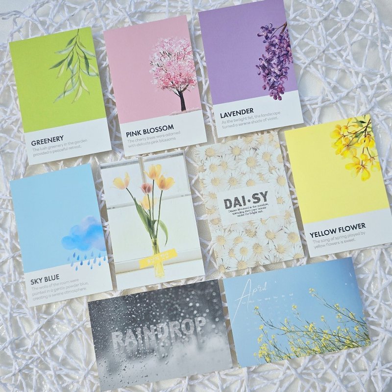 :Happiness for Dollar 2: mini card paper - 卡片/明信片 - 其他材質 