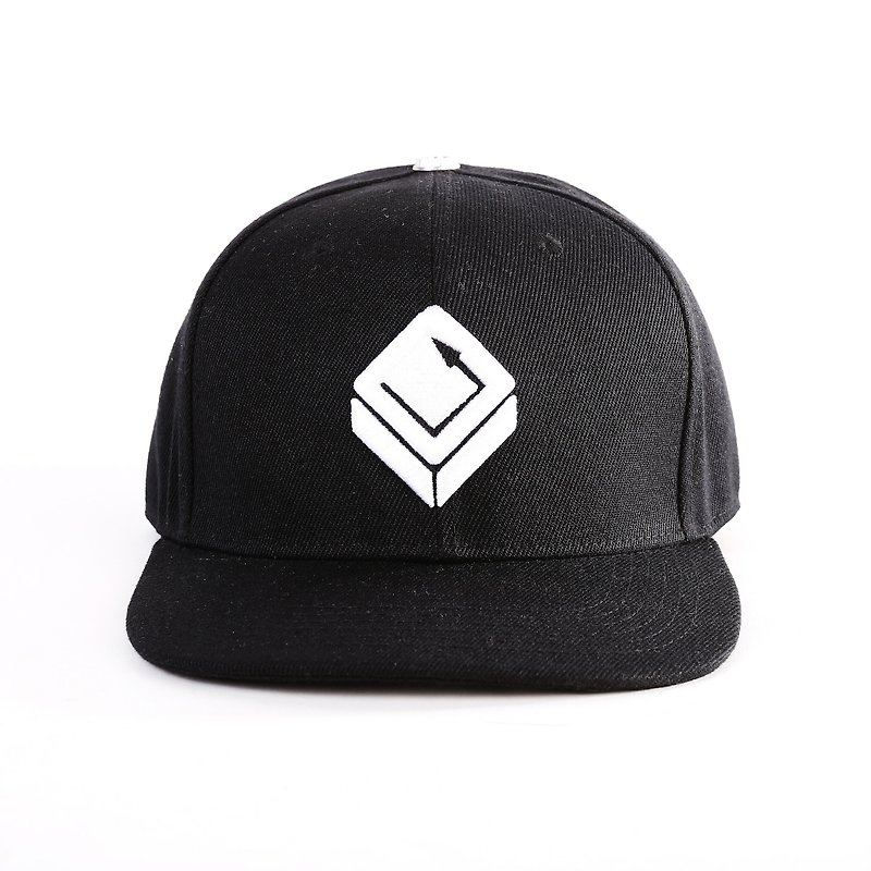 2016 RITE Logo品牌獨創｜經典棒球帽(黑) - 帽子 - 防水材質 黑色